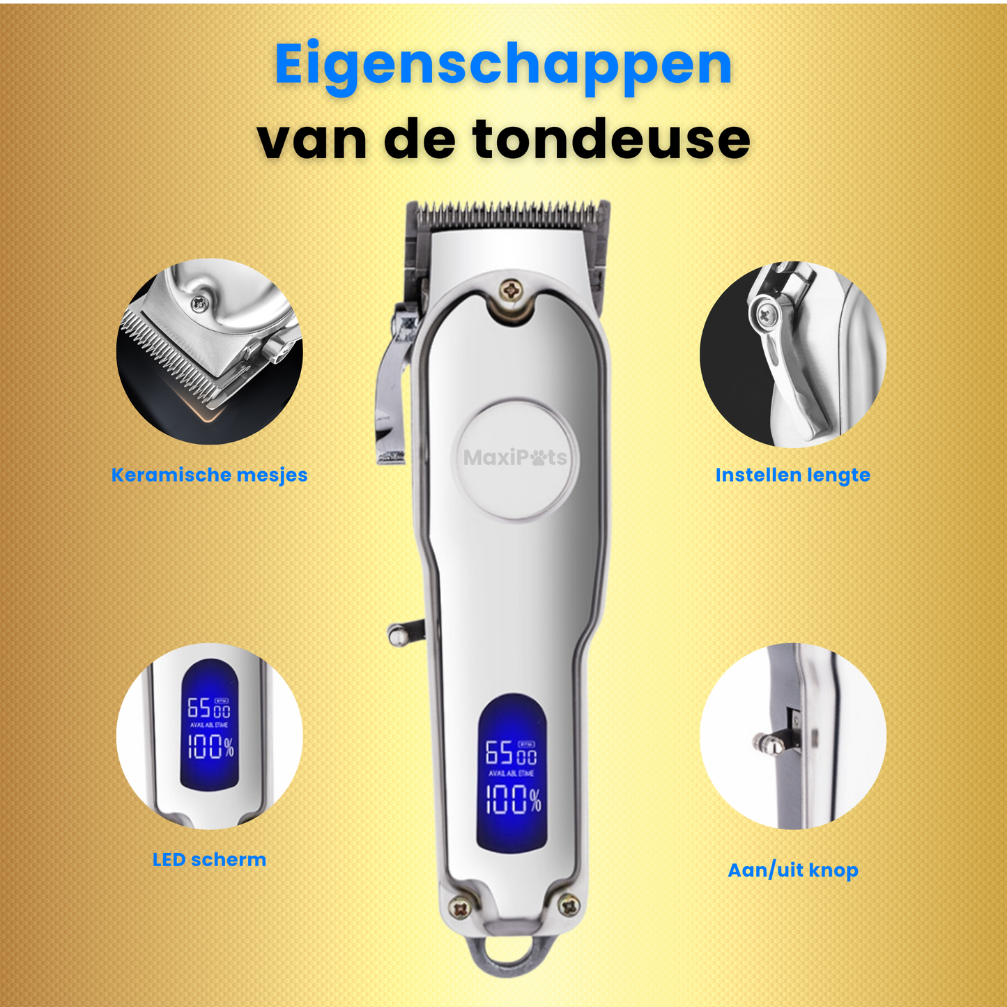 Professionele Hondentondeuse - Maxipets