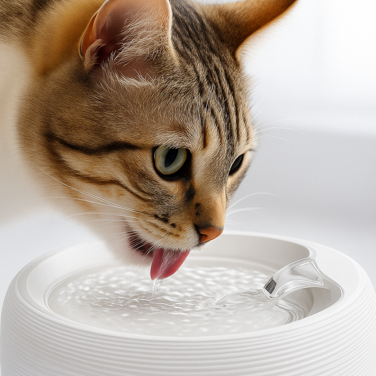 Deluxe Drinkfontein (wit) - Maxipets